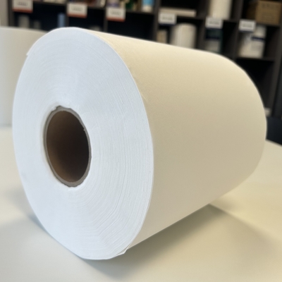 KILINE OEM&ODM car oil industrial wiping cloth pp+wood pulp white roll