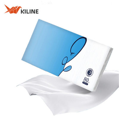 Good price Custom Logo Printed Tissue Paper Soft Disposable Facial Paper Tissue For Home Use online