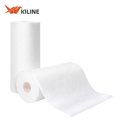 OEM Commercial Cleaning Cloths Disposable Kitchen Towels PP Wood Pulp 60gsm×1ply
