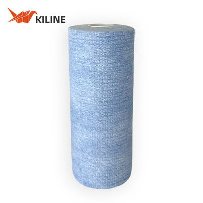 Good price KILINE Custom Blue Disposable Dish Roll Wood Pulp And PP Kitchen Wiping Cloth online