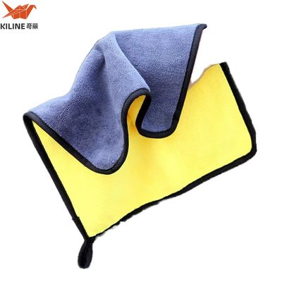 Good price Custom Color Microfiber Cleaning Cloth 25-40cm 200-400gsm online