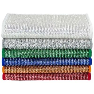 KILINE Kitchen Supplies Microfiber Wire Dishcloth Multifunctional Non-Scratch Eco-Friendly And Multipurpose For Dishes