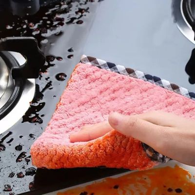 Harga yang bagus Kain pembersih dapur dari baja tahan karat 25x25cm on line