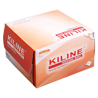 İyi bir fiyat. Endüstriyel Temizlik ve Laboratuvar Kullanımı için Tozsuz Çevre Dostu Mikrofiber Silme Kağıdı 30g Ağırlık çevrimiçi